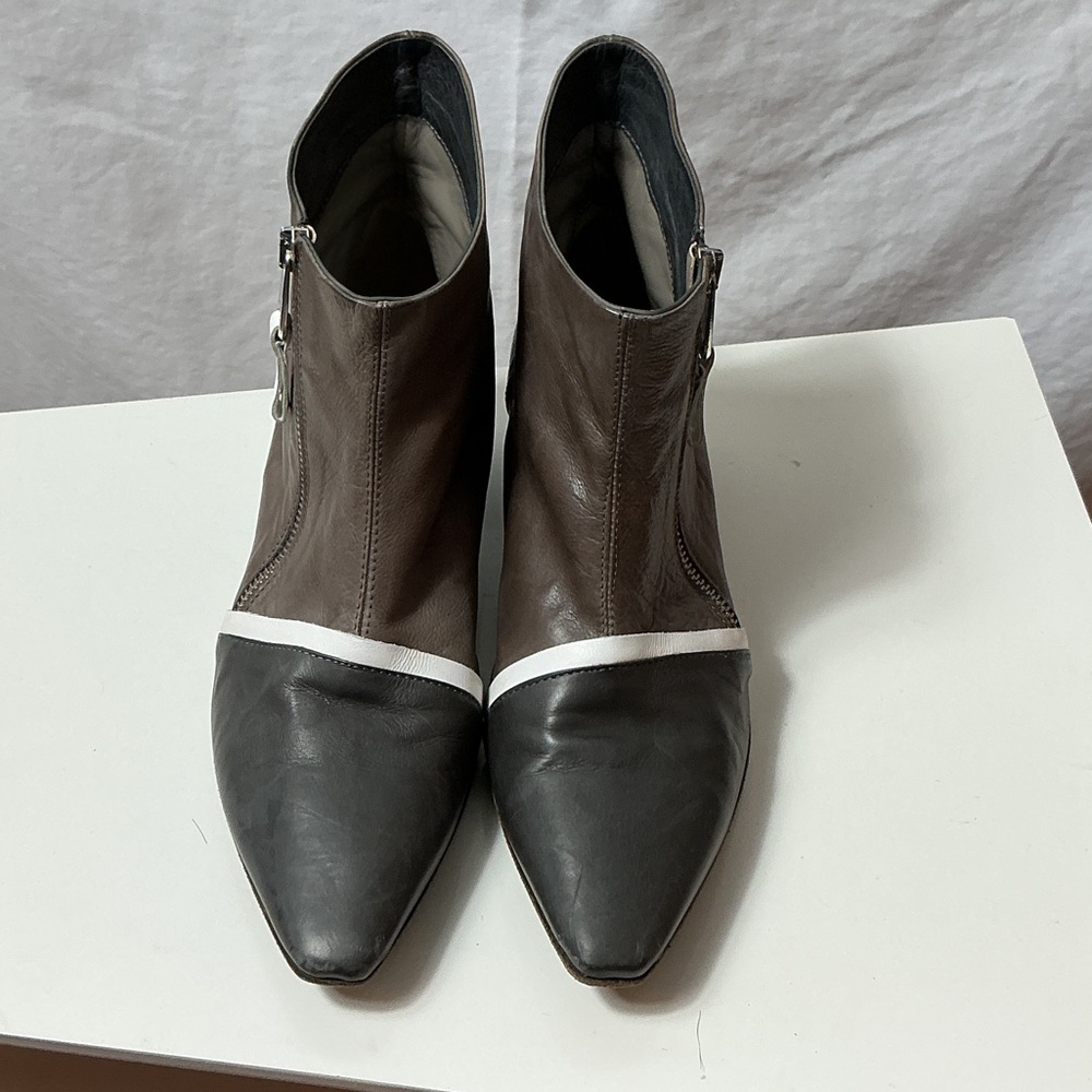 IXOS Italian Multi Color Leather Ankle Boots
